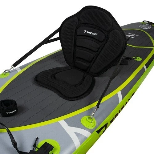 Tavola Da Stand Up Paddle SUP Gonfiabile Pompa Pagaia Sedile Zaino Sacca 350 cm