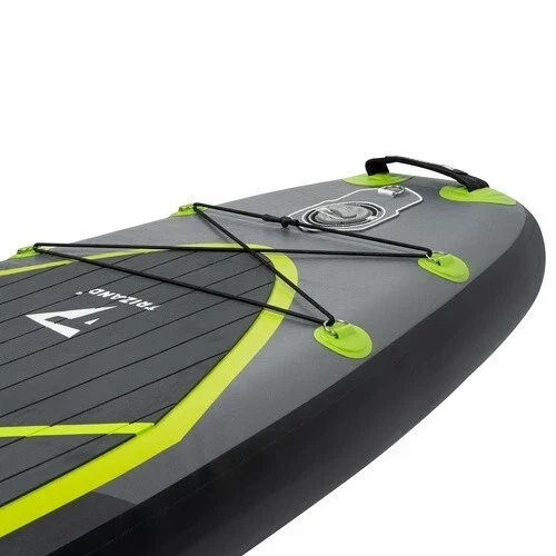 Tavola Da Stand Up Paddle SUP Gonfiabile Pompa Pagaia Sedile Zaino Sacca 335 cm