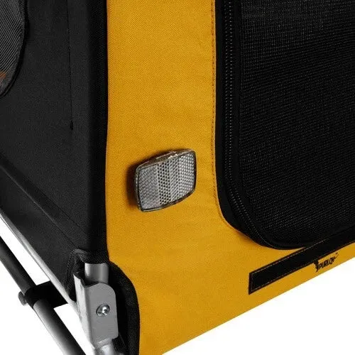 Rimorchio per bicicletta per cani, grande carrello per bici ideali