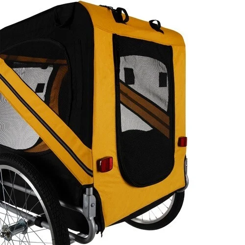 Rimorchio per bicicletta per cani, grande carrello per bici ideali