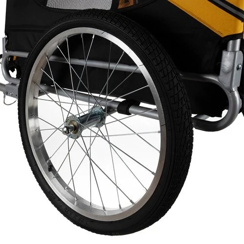 Rimorchio per bicicletta per cani, grande carrello per bici ideali