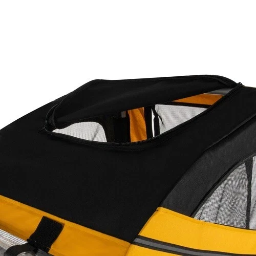 Rimorchio per bicicletta per cani, grande carrello per bici ideali