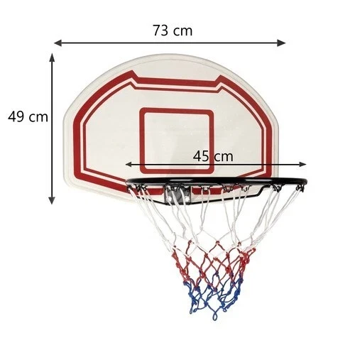 🏀 Canestro da Basket da Parete con Tabellone