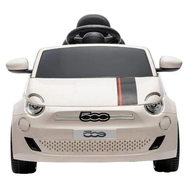 Auto Elettrica per Bambini Fiat 500 bianca- Batteria ricaricabile 12V - anche