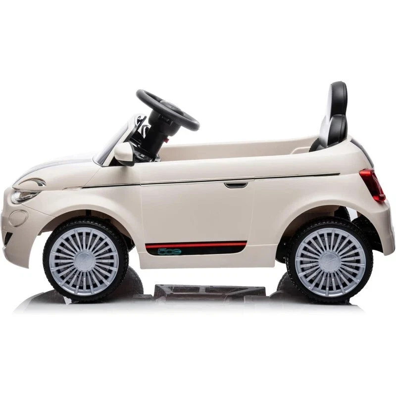 Auto Elettrica per Bambini Fiat 500 bianca- Batteria ricaricabile 12V - anche