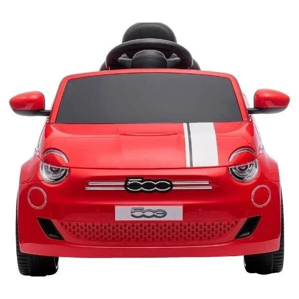 Auto Elettrica per Bambini Fiat 500 Rossa - Batteria ricaricabile 12V - anche