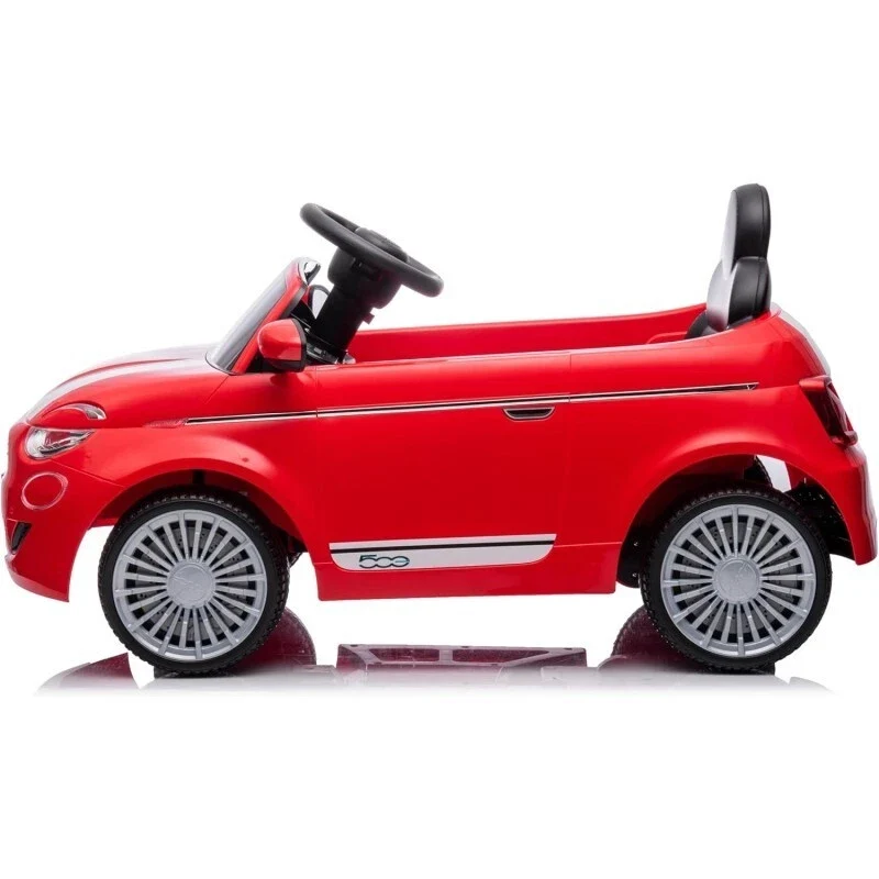 Auto Elettrica per Bambini Fiat 500 Rossa - Batteria ricaricabile 12V - anche