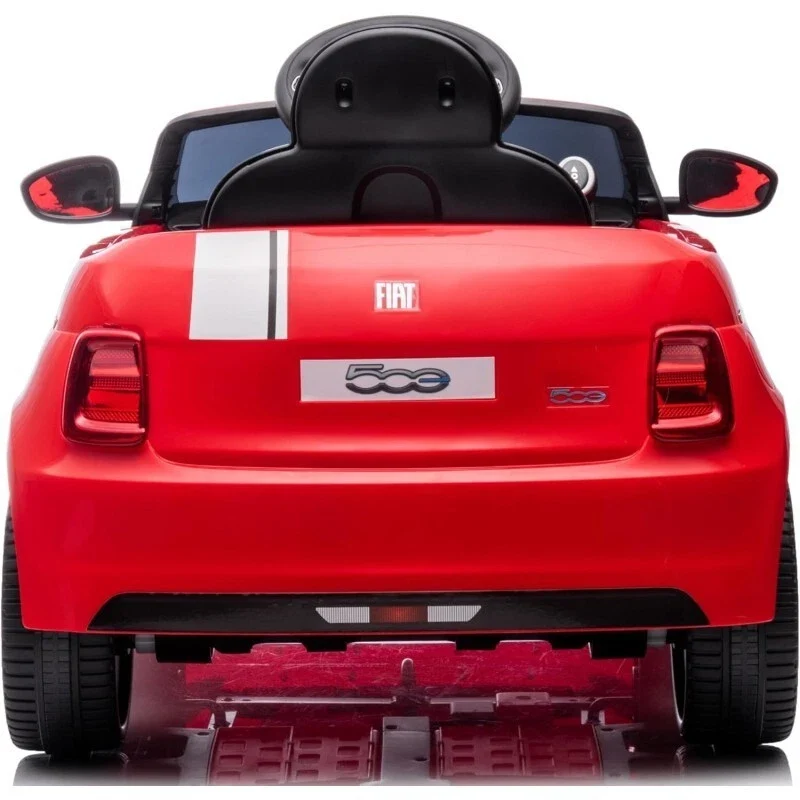 Auto Elettrica per Bambini Fiat 500 Rossa - Batteria ricaricabile 12V - anche