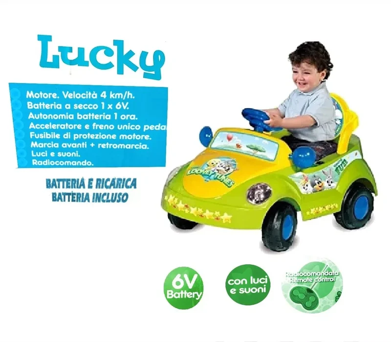 Auto lucky dei looney tunes