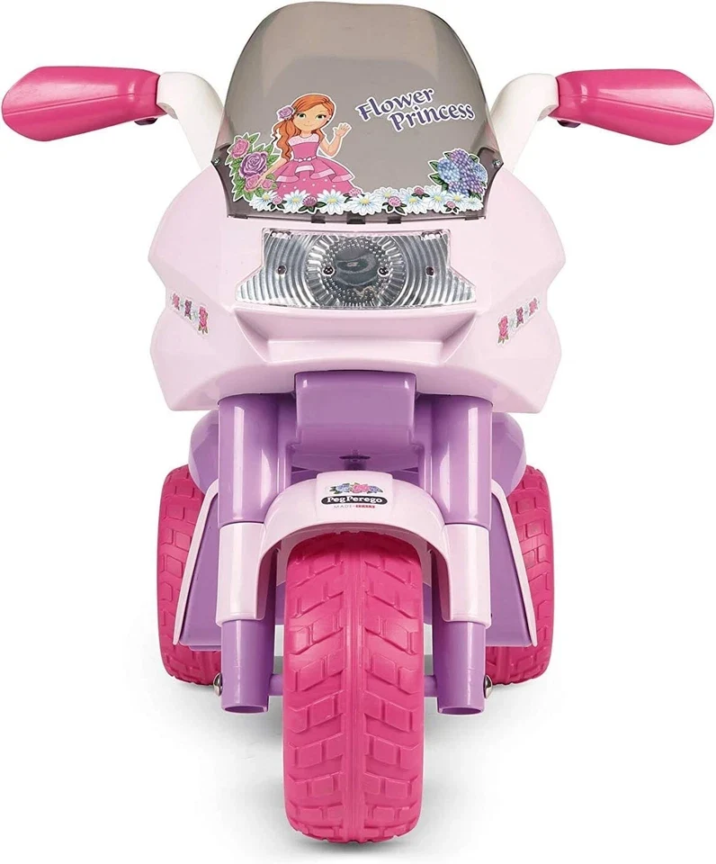 La moto elettrica con luci e suoni per principesse avventurose
