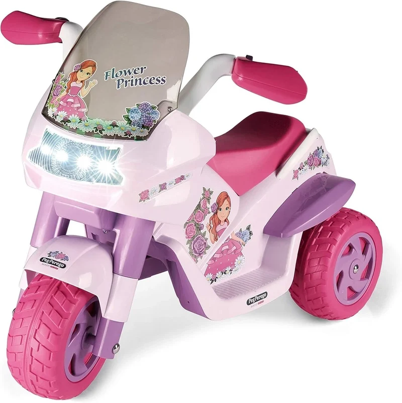 La moto elettrica con luci e suoni per principesse avventurose