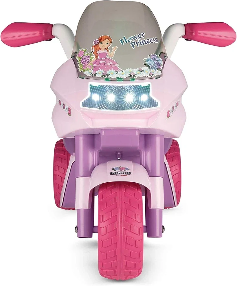 La moto elettrica con luci e suoni per principesse avventurose