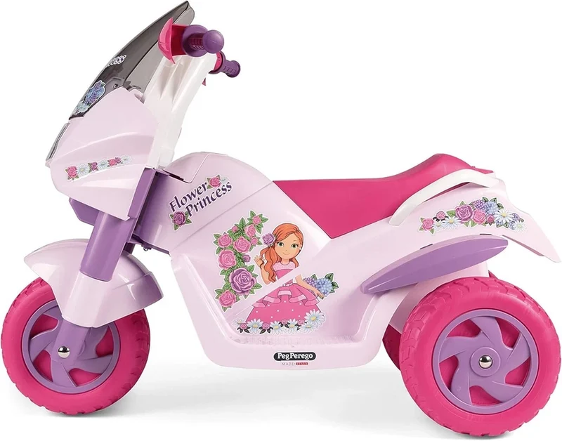 La moto elettrica con luci e suoni per principesse avventurose