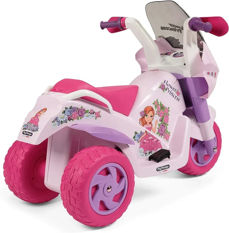 La moto elettrica con luci e suoni per principesse avventurose