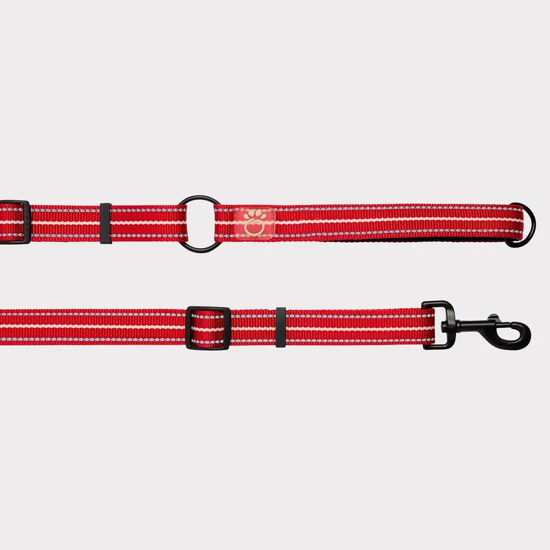 EEZY-6® Reflective Dog Leash | Red