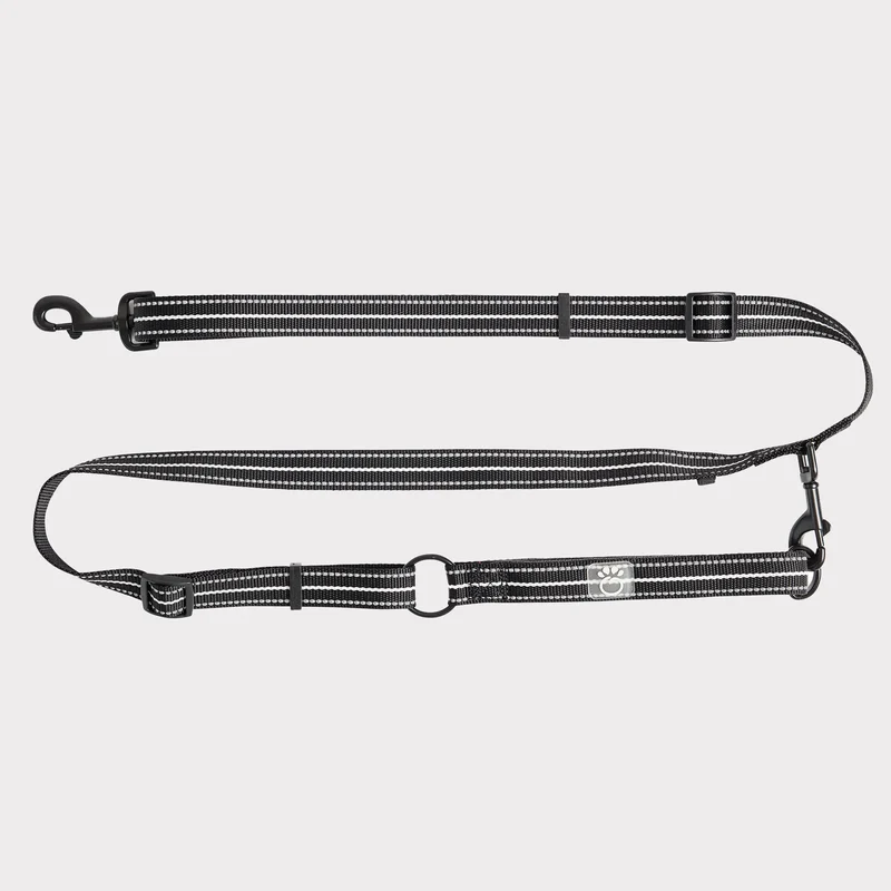 EEZY-6® Reflective Dog Leash | Black