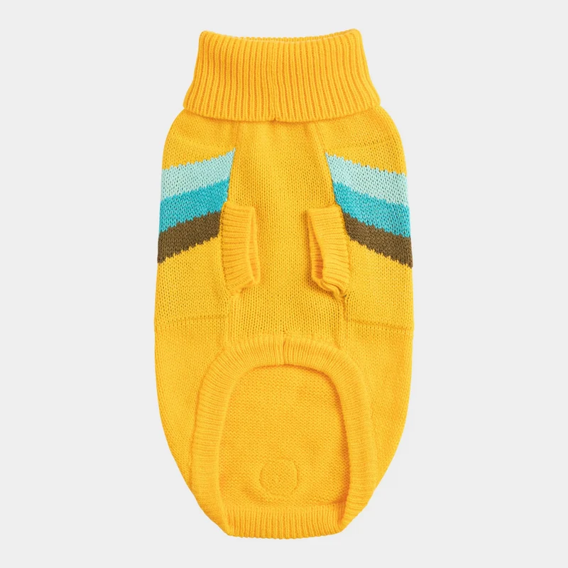 Alpine Dog Sweater | Yellow
