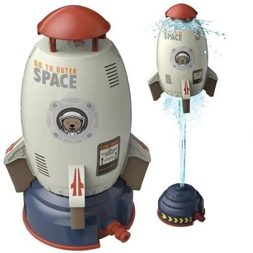 Razzo Alimentato dall'acqua Sprinkler spray Giochi per Bambini con Irrigatore