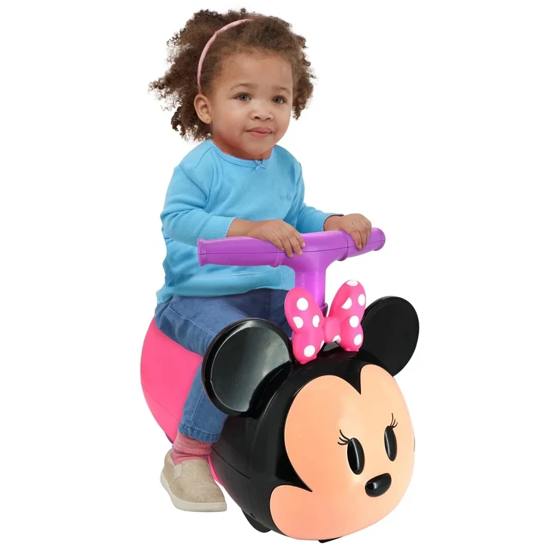 Auto a spinta ride on disney minnie topolina cavalcabile luci suoni