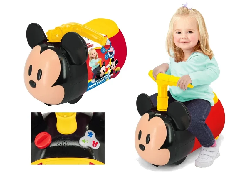 Auto a spinta ride on disney mickymouse topolino cavalcabile luci suoni