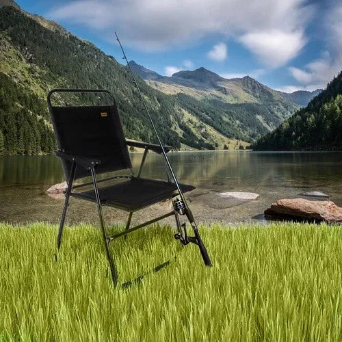 Sedia pieghevole da campeggio, da pesca - ideale per campeggio, giardino, gazebo