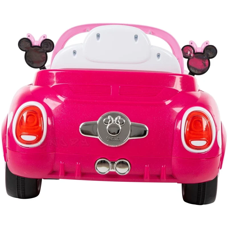 Auto elettrica per bambini Minnie Mouse 6 V litio macchina elettrica luci suoni
