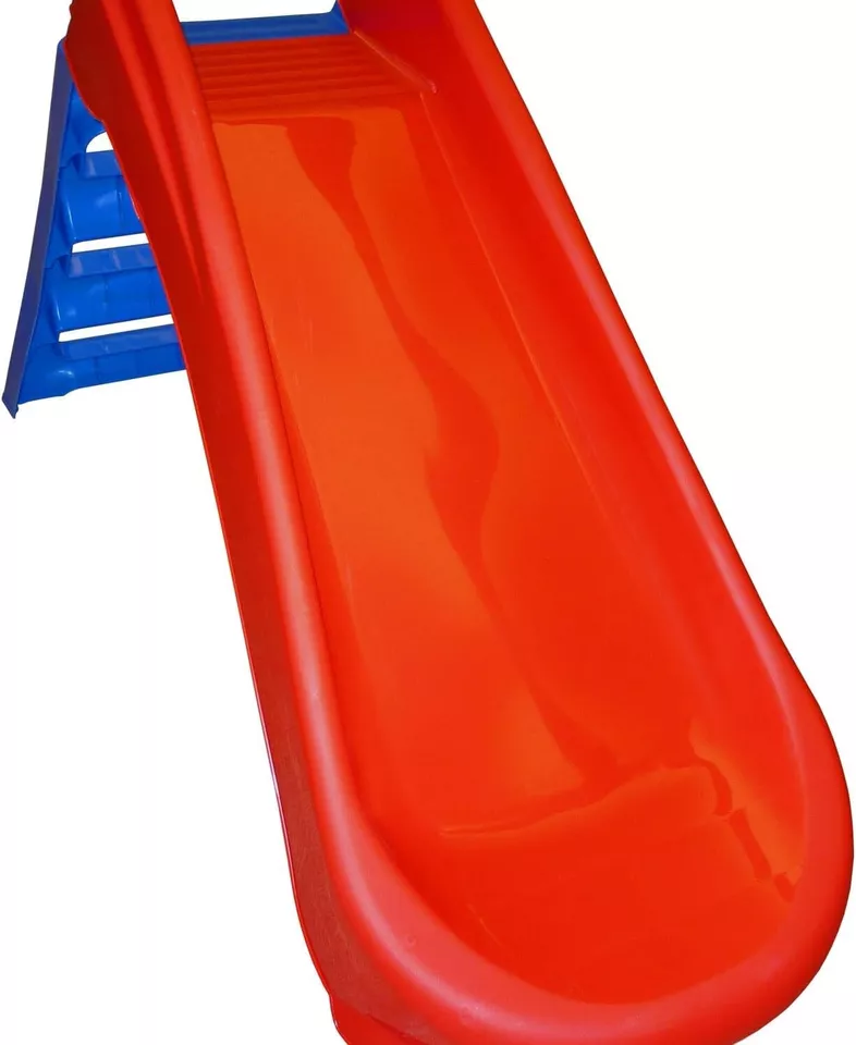 Scivolo per Bambini Pieghevole 3 Gradini in Plastica Scaletta Giardino Esterno