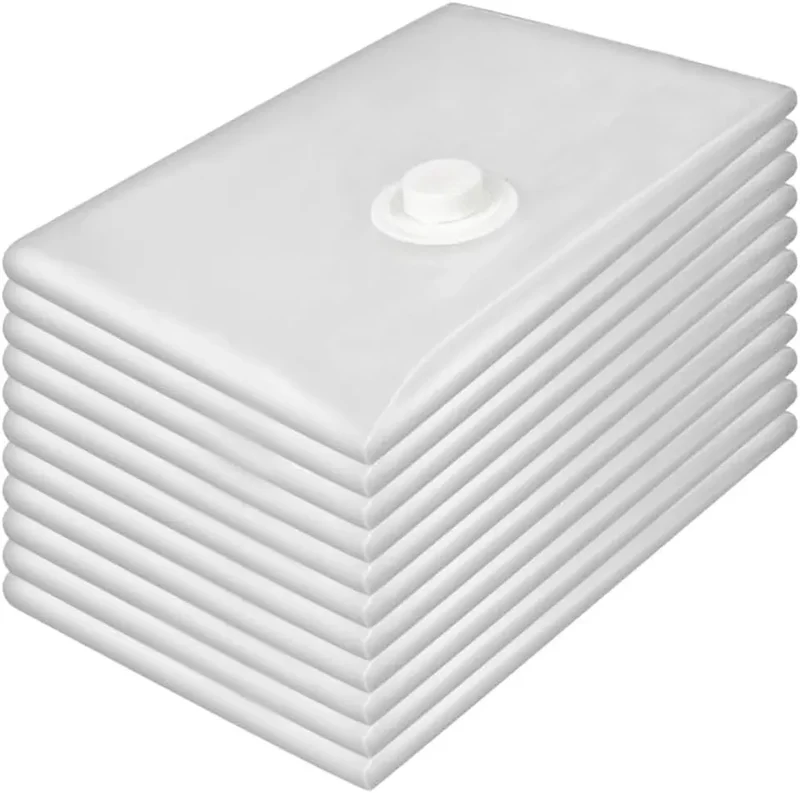 Sacchi sottovuoto abiti vestiti 70x50 sacchetti salva spazio 10 20 30 40+ pompa