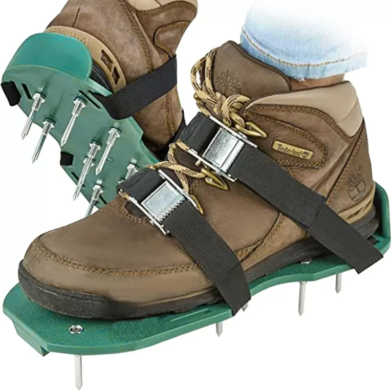 Aeratore scarificatore arieggiatore scarpe chiodate per prato giardino