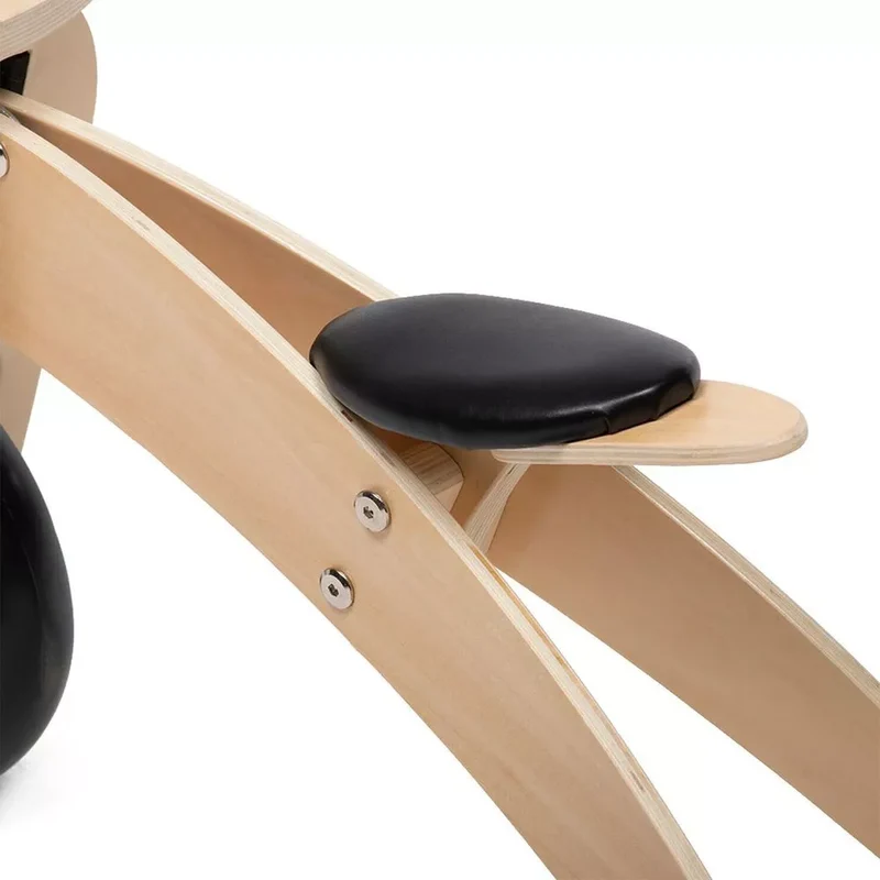 BICI SENZA PEDALI in LEGNO MOTO TRICICLO CAVALCABILE