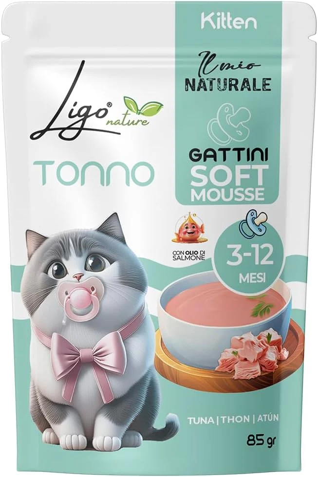 Ligo Nature alimento in Mousse per Gattini - kitten 85 gr