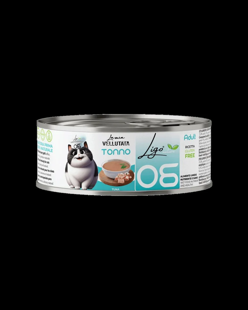 Ligo Nature vellutata 06 alimento per Gatti Adulti - tonno 85 gr