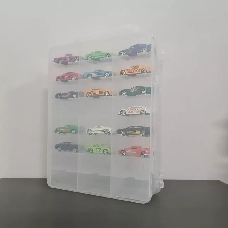 ESPOSITORE MODELLISMO valigetta per modellini auto, sorpresine ecc