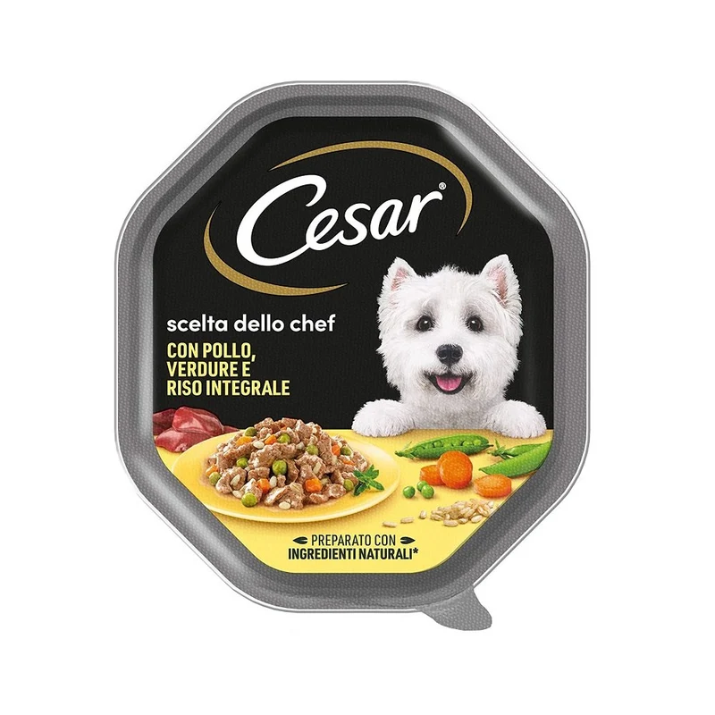 cesar Scelta dello Chef vaschette per cani 150 gr