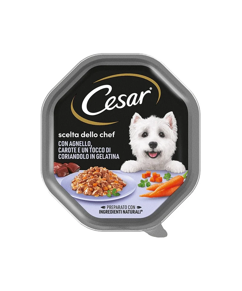 cesar Scelta dello Chef vaschette per cani 150 gr