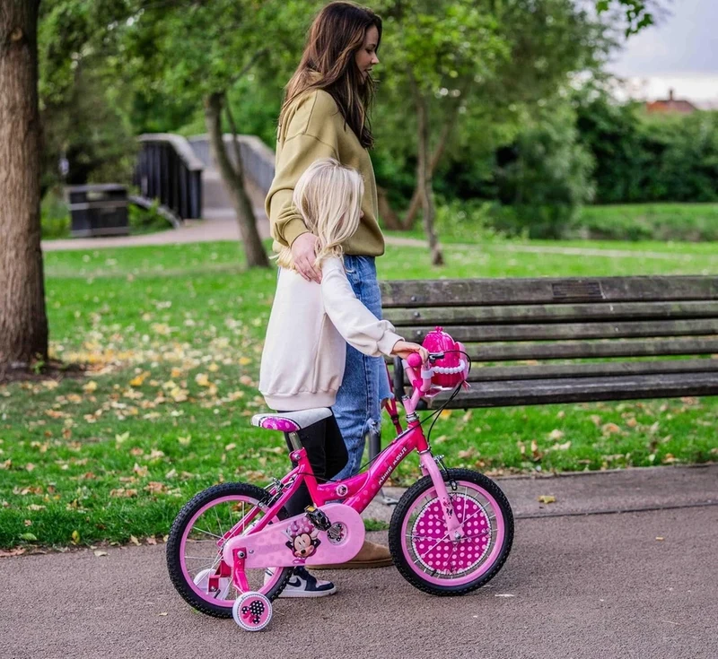 Bicicletta Disney Minnie 16 Pollici Bici per Bambina disney con ruote 4 5 6 anni