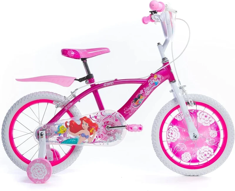 Bicicletta Disney Princess 16 Pollici Bici per Bambina principesse 4 5 6 anni