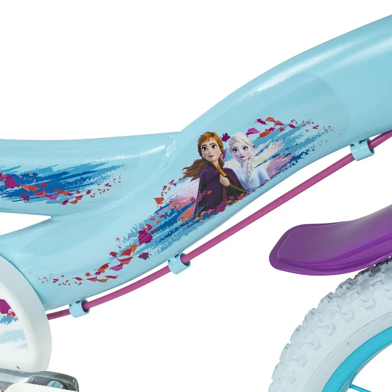 Bicicletta 16 Pollici Bici Frozen per Bambina Bici Elsa Anna 4 5 6 anni
