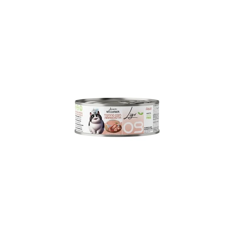 Ligo Nature vellutata 09 alimento per Gatti Adulti - tonno con aragosta 85 gr