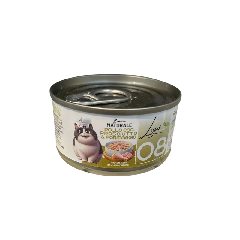 Ligo Nature vellutata 07 alimento per Gatti Adulti - tonno con calamari 85 gr