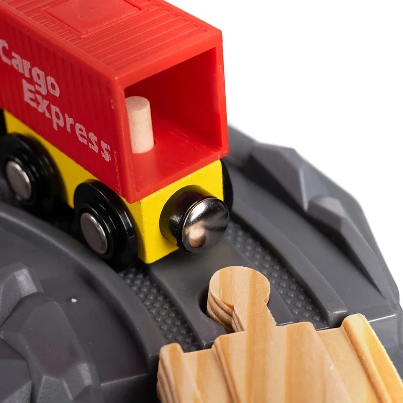 Pista in legno a batteria / pista per bambini da 4,8 m