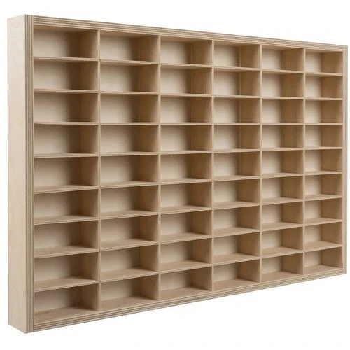 Ripiano in legno per molle, 54 scomparti
