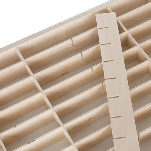 Ripiano in legno per estrazione 90 scomparti