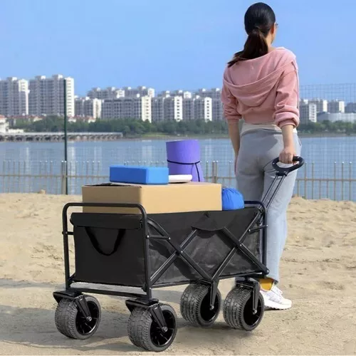Carrello da trasporto pieghevole per giardino/spiaggia