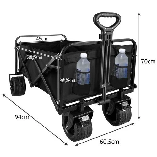 Carrello da trasporto pieghevole per giardino/spiaggia