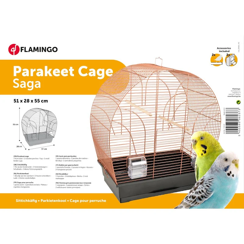 Birdcage Saga Nero/Rame