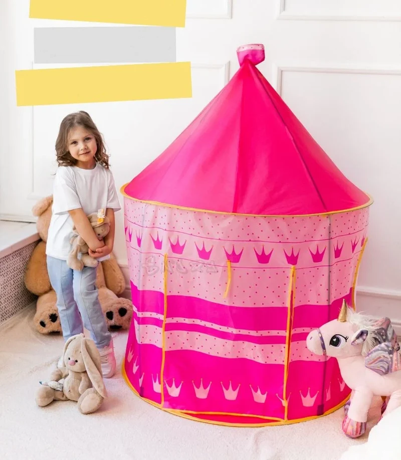 Tenda Castello Casa per Principesse bambine tenda cameretta per principi bambini
