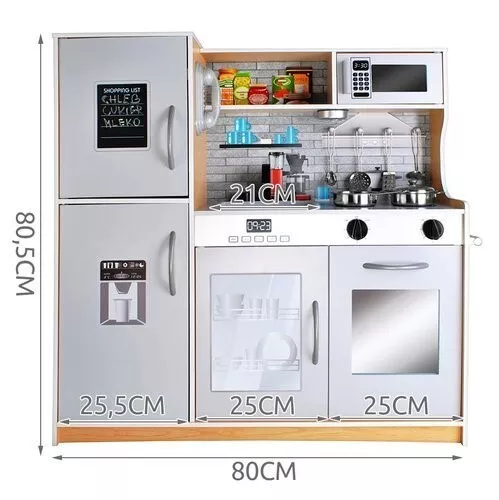 Cucina Grande in modello PREMIUM XXL, Cucina Giocattolo Per Bambini da StrMy Toys