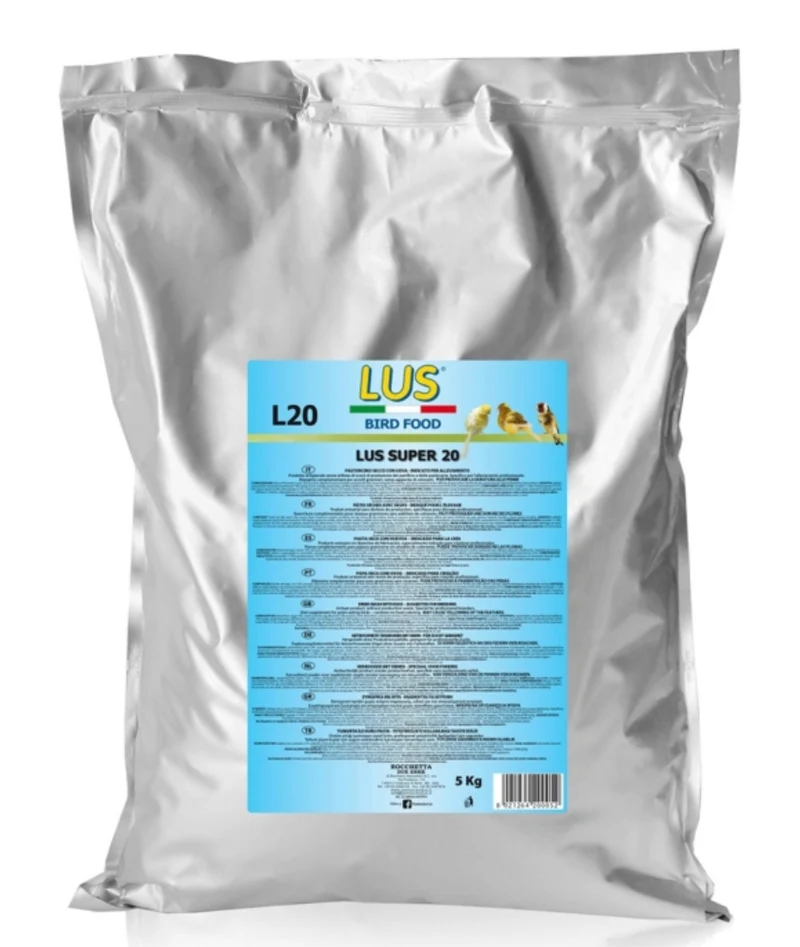 LUS L20 Pastoncino all'uovo, 20% Proteine ​​- 5kg