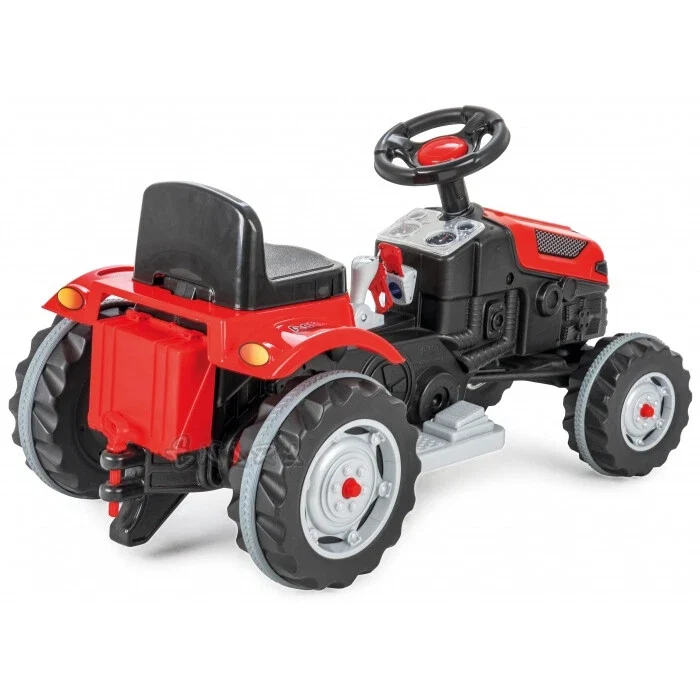 Trattore elettrico per bambini "Active" deluxe con accessori